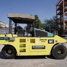 2017 ammann AP240 pneumatic tyre roller right side view