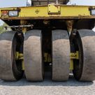 2017 Ammann AP240 Pneumatic Tyre Roller Under carriage View