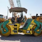 2017 ammann AV110X tandem roller left side view