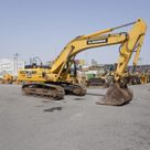2018 Komatsu PC300-8MO Track Excavator Front Right View