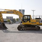 2018 Komatsu PC300-8MO Track Excavator Left Side View