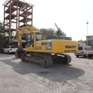 2018 Komatsu PC300-8MO Track Excavator Rear Left View
