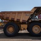 2019 Caterpillar 777E Rigid Dump Truck Right Side View