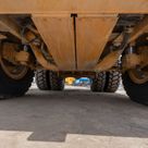 2019 Caterpillar 777E Rigid Dump Truck Under Carriage View