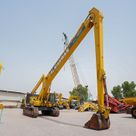 2019 Komatsu PC850SE-8R1 Long Boom Excavator Front Right View