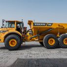 2019 volvo A40G dump truck Left Side Image