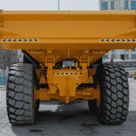 2019 volvo A40G dump truck rear view Image