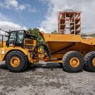 2020 Caterpillar 745 Articulated Dump Truck Left Side View