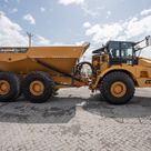 2020 Caterpillar 745 Articulated Dump Truck Right Side View