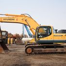 2020 Hyundai 480LC-9S Track Excavator Left Side View
