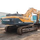 2020 Hyundai 480LC-9S Track Excavator Rear Right Side View