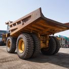 2021 Cat 777E Hauler Truck -Rear left view