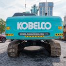 2021 Kobelco SK350LC-10 Track Excavator Rear View