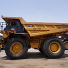 2022 Cat 777E Off-Road Dump Truck-left side view