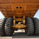 2022 Cat 777E Rigid Dump Truck Undercarriage view