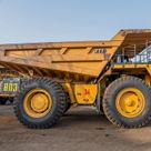 2022 Caterpillar 777 Rigid Dump Truck Right Side View