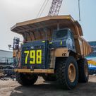 2022 Caterpillar 777E Rigid Dump Truck Front Left View