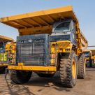 2022 Caterpillar 777E Rigid Dump Truck Front Left View