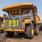 2022 Caterpillar 777E Rigid Dump Truck Front Left View