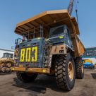 2022 Caterpillar 777E Rigid Dump Truck Front Left View