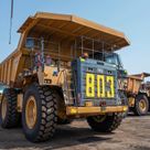 2022 Caterpillar 777E Rigid Dump Truck Front Right View