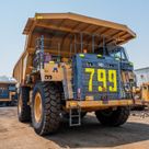 2022 Caterpillar 777E Rigid Dump Truck Front Right VIew