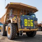 2022 Caterpillar 777E Rigid Dump Truck Front Right View