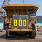 2022 Caterpillar 777E Rigid Dump Truck Front View