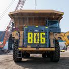 2022 Caterpillar 777E Rigid Dump Truck Front View