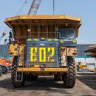 2022 Caterpillar 777E Rigid Dump Truck Front View