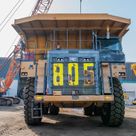 2022 Caterpillar 777E Rigid Dump Truck Front View