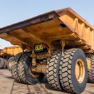 2022 Caterpillar 777E Rigid Dump Truck Rear Right View