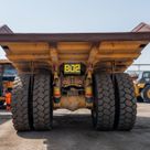 2022 Caterpillar 777E Rigid Dump Truck Rear View