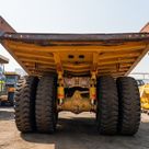 2022 Caterpillar 777E Rigid Dump Truck Rear View