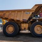 2022 Caterpillar 777E Rigid Dump Truck Right Side View