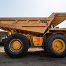 2022 Caterpillar 777E Rigid Dump Truck Right Side View