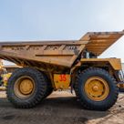 2022 Caterpillar 777E Rigid Dump Truck Right Side View