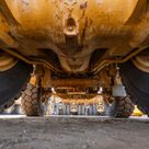 2022 Caterpillar 777E Rigid Dump Truck Under Carriage View