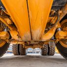 2022 Caterpillar 777E Rigid Dump Truck Under Carriage VIew