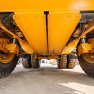 2022 Caterpillar 777E Rigid Dump Truck Under Carriage View