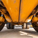 2022 Caterpillar 777E Rigid Dump Truck Under Carriage View