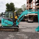 2022 Kobelco SK55SRX-6 Mini Excavator Right Side View