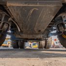 2022 Komatsu HD785-7 Rigid Dump Truck Under carriage View