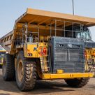 2023 Caterpillar 777 Rigid Dump Truck Front Right View
