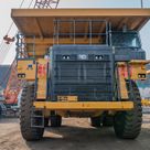 2023 Caterpillar 777 Rigid Dump Truck Front View