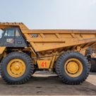 2023 Caterpillar 777 Rigid Dump Truck Left Side View