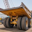 2023 Caterpillar 777 Rigid Dump Truck Rear Right View