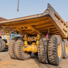 2023 Caterpillar 777 Rigid Dump Truck Rear Right View