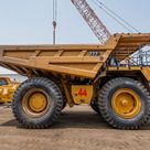 2023 Caterpillar 777 Rigid Dump Truck Right Side View