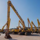 2023 Komatsu PC850-8R1 Long Boom Excavator Front Left View